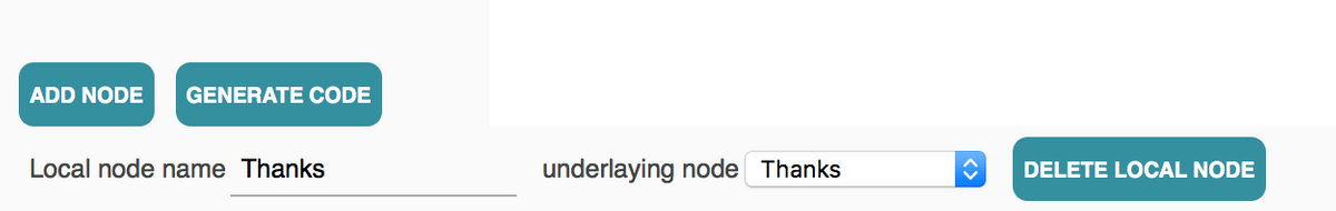 Thanks added and wired