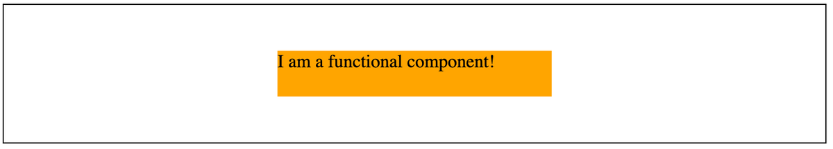 the functional component get the right styles